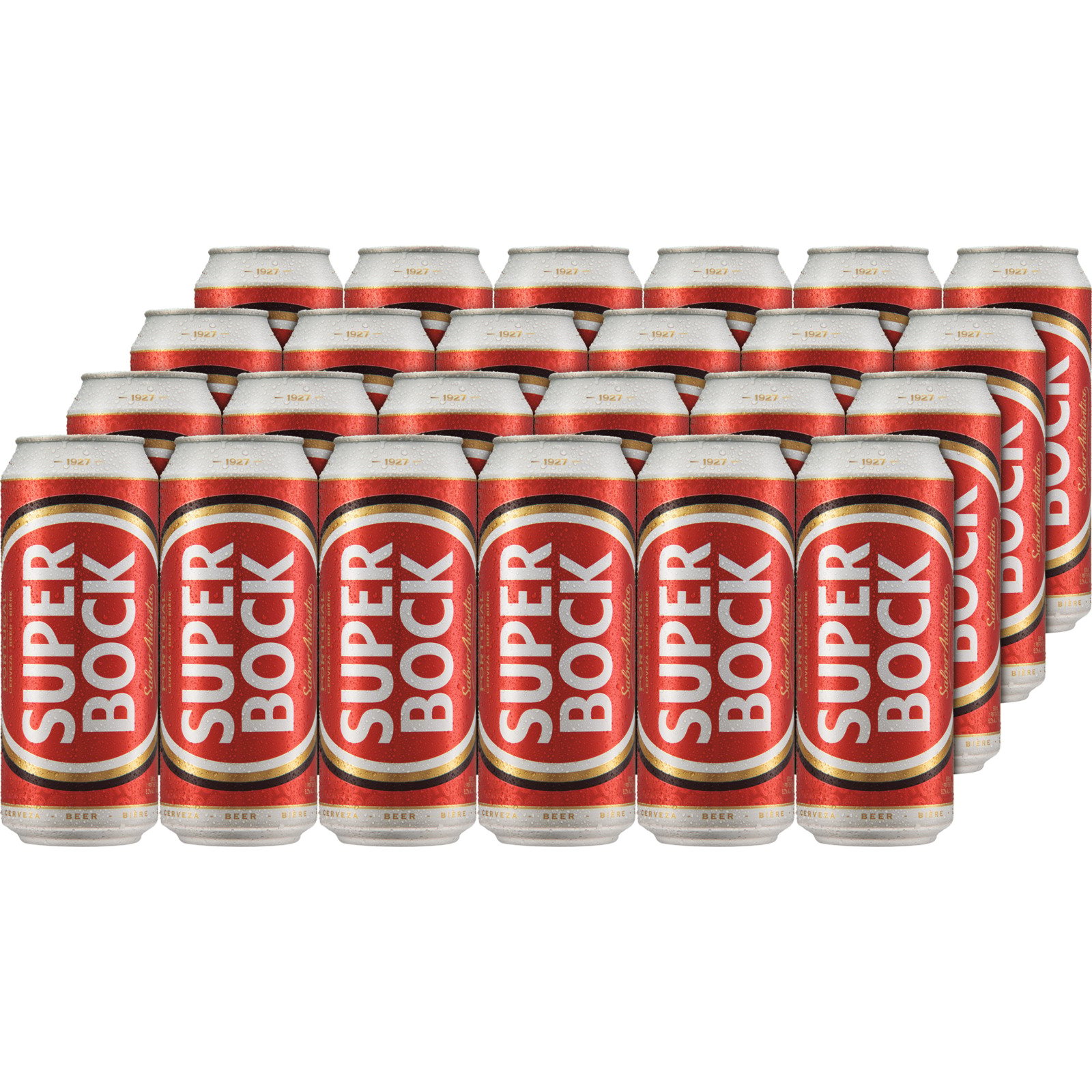 Super Bock Bier 24 x 50 cl Dosen