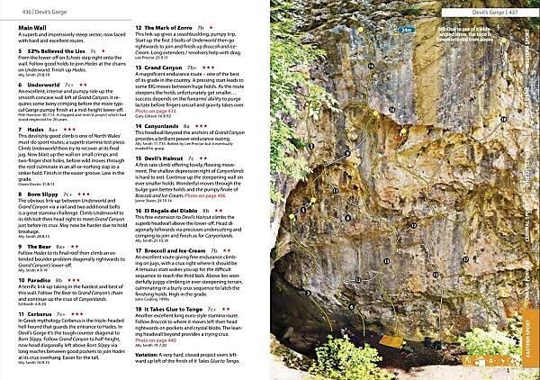 NORTH WALES LIMESTONE CLIMBING ROUTES