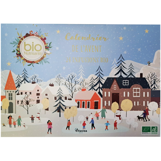 Calendrier de l'Avent Nutrisanté - 24 infusions bio bien-être