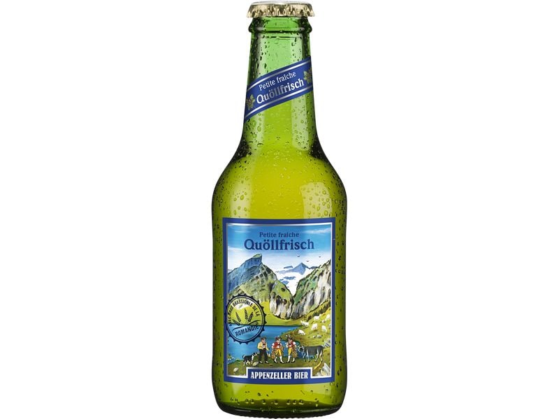 Appenzeller Bier Bier Quöllfrisch Petite fraiche 12 x 0.25 Helles Schweizer Lagerbier