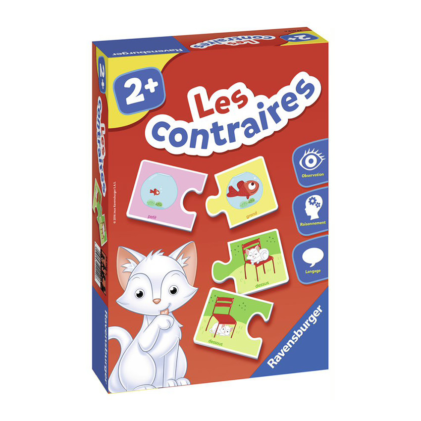 Jeux de Connaissances Jeu Educatif Les Contraires