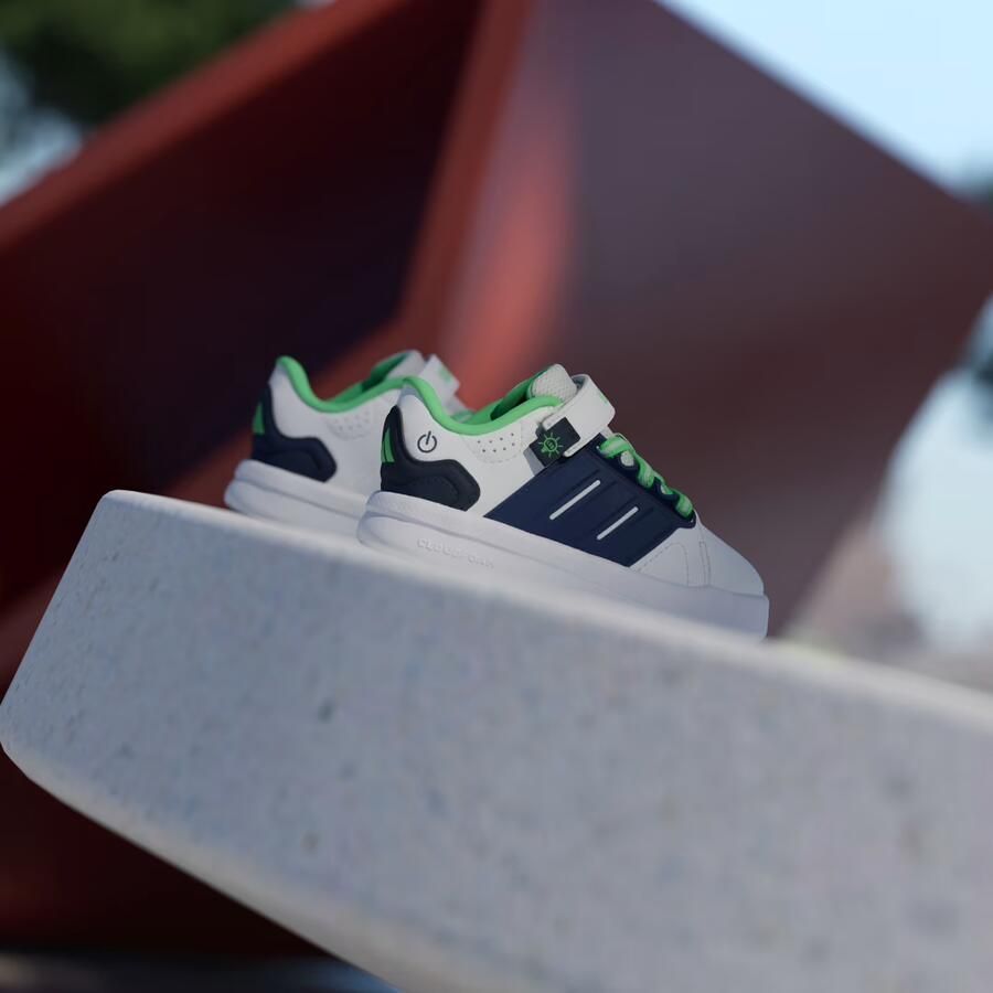 Adidas Sportswear Lightorama Court Schoenen Peuters Kinderen Wit