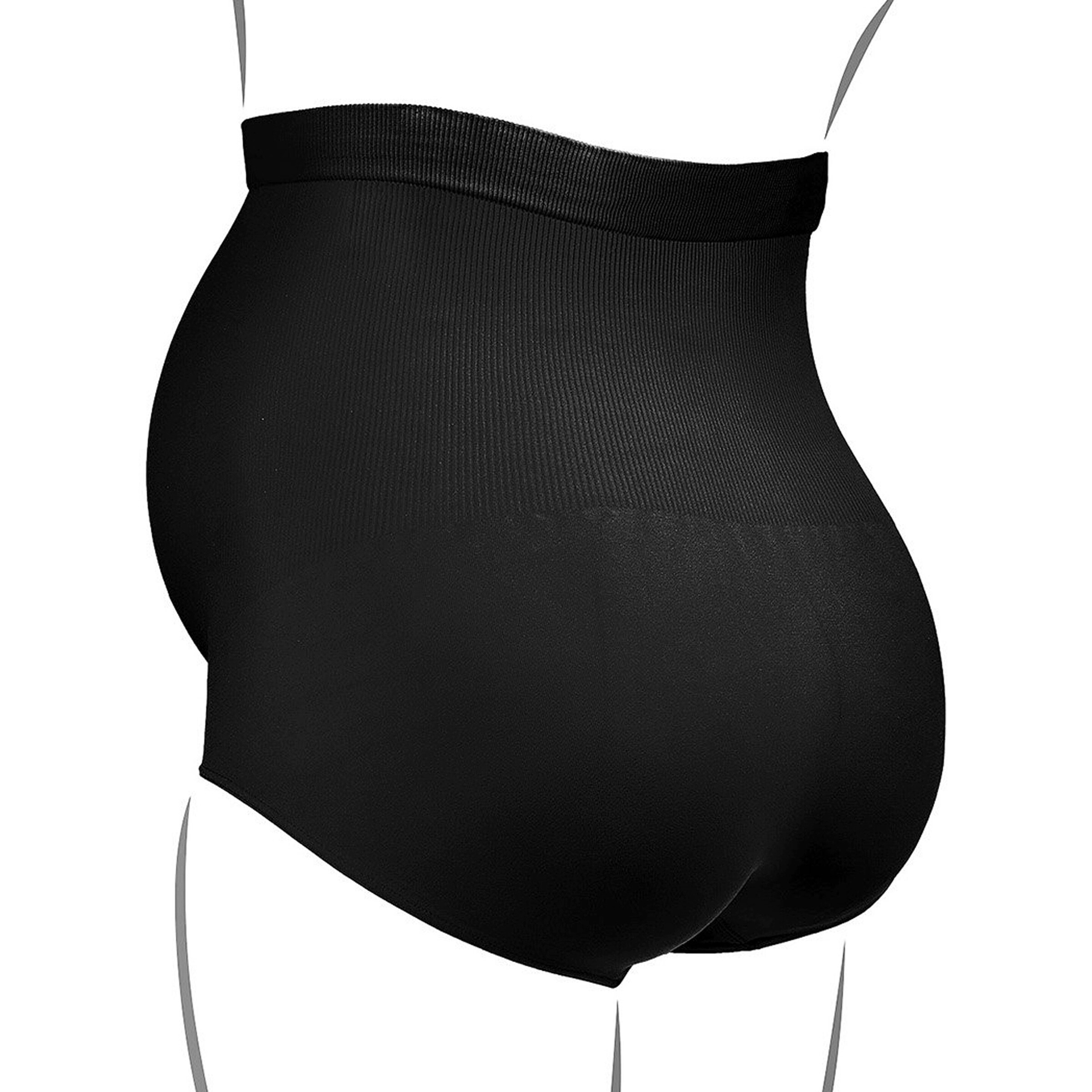 Kaiserschlüpfer Umstands-Slip Bauchgefühl schwarz