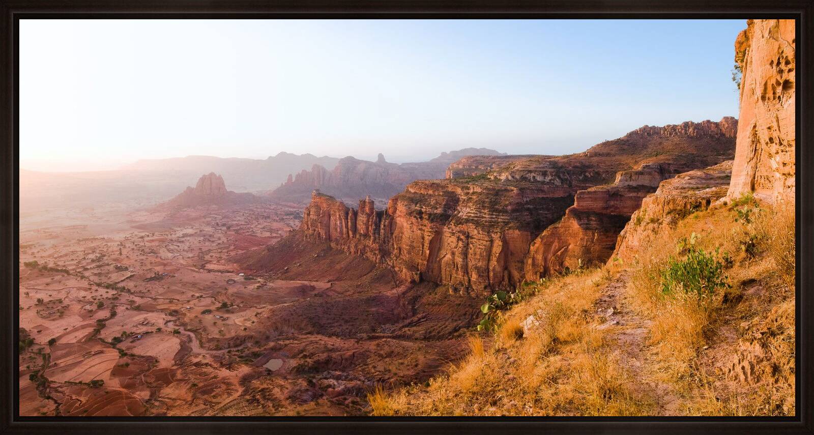 Blick von Daniel Korkor, Tigray, Äthiopien by Farin Urlaub - Limited Edition. Edition of: 100. Signed.