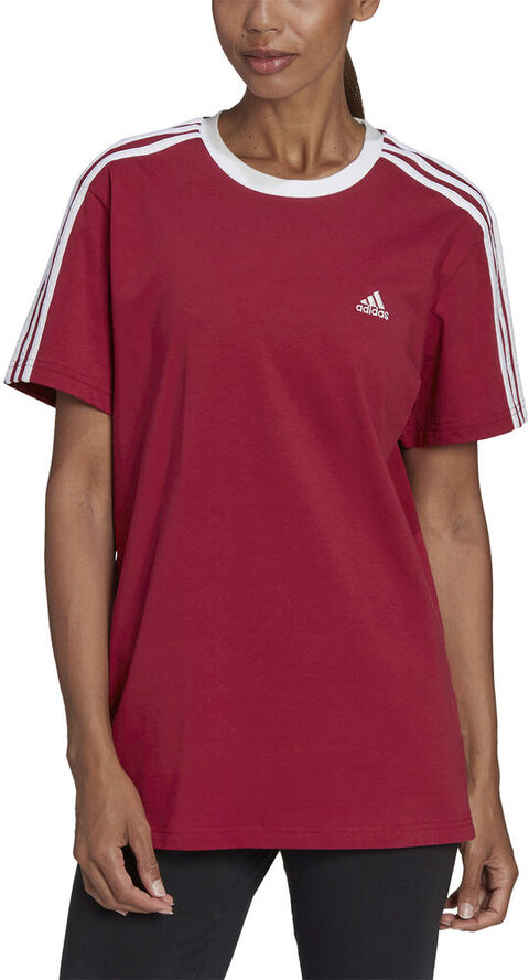 adidas Essentials 3-Stripes T-shirt Rød