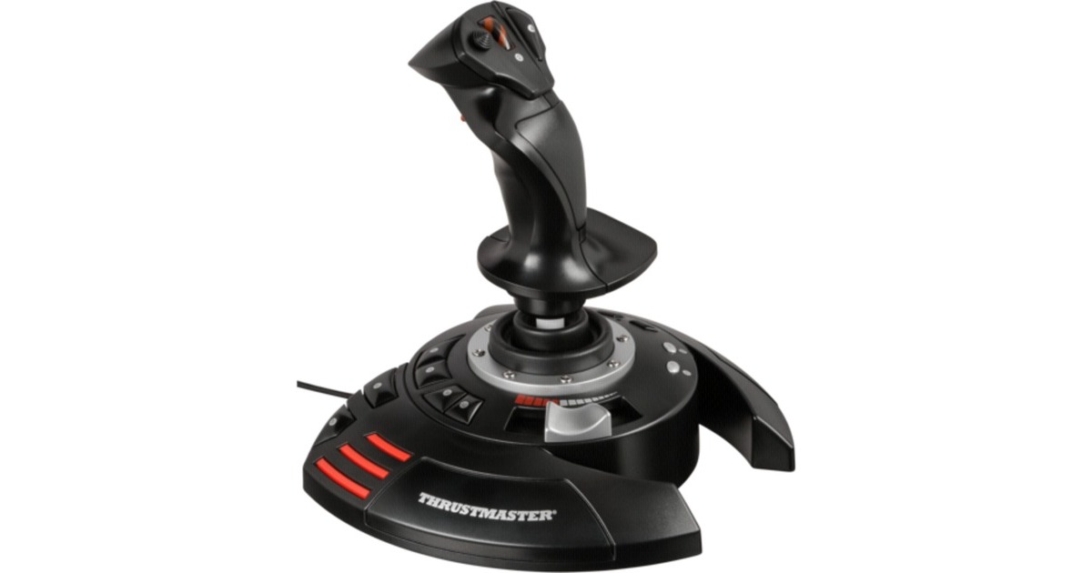 ThrustmasterT Flight Stick X joystick  (Zwart, Pc, PlayStation 3)