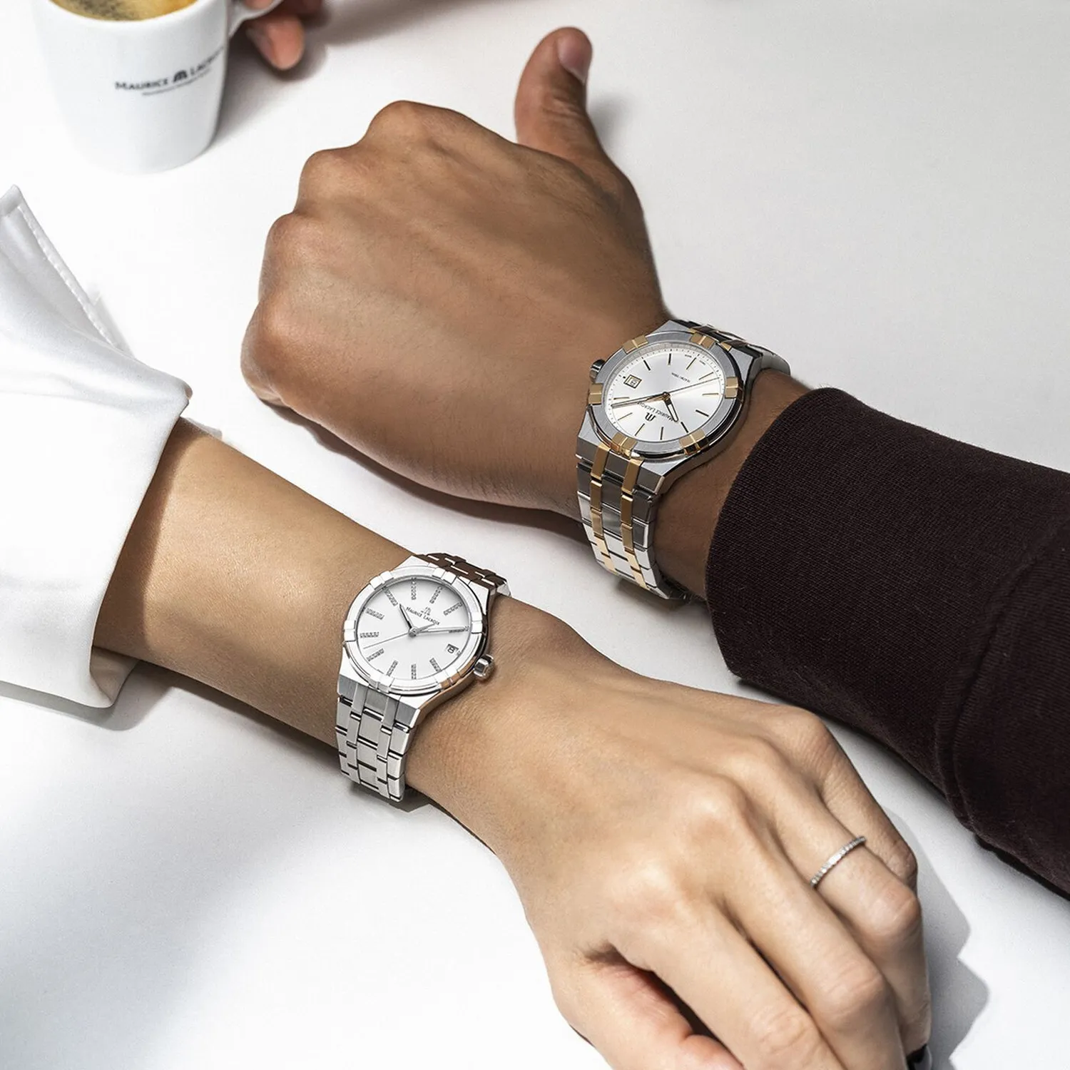 Maurice Lacroix Aikon Quartz Date 40mm AI1108-PVP02-130-1