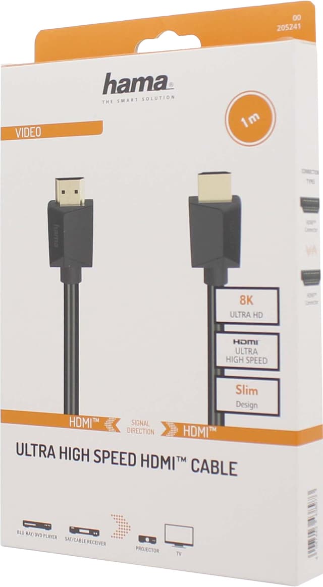 Hama 8K HDMI-kabel (1 m)