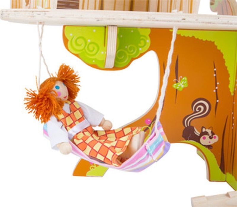 Small Foot Boomhuis Met Buigpoppetjes