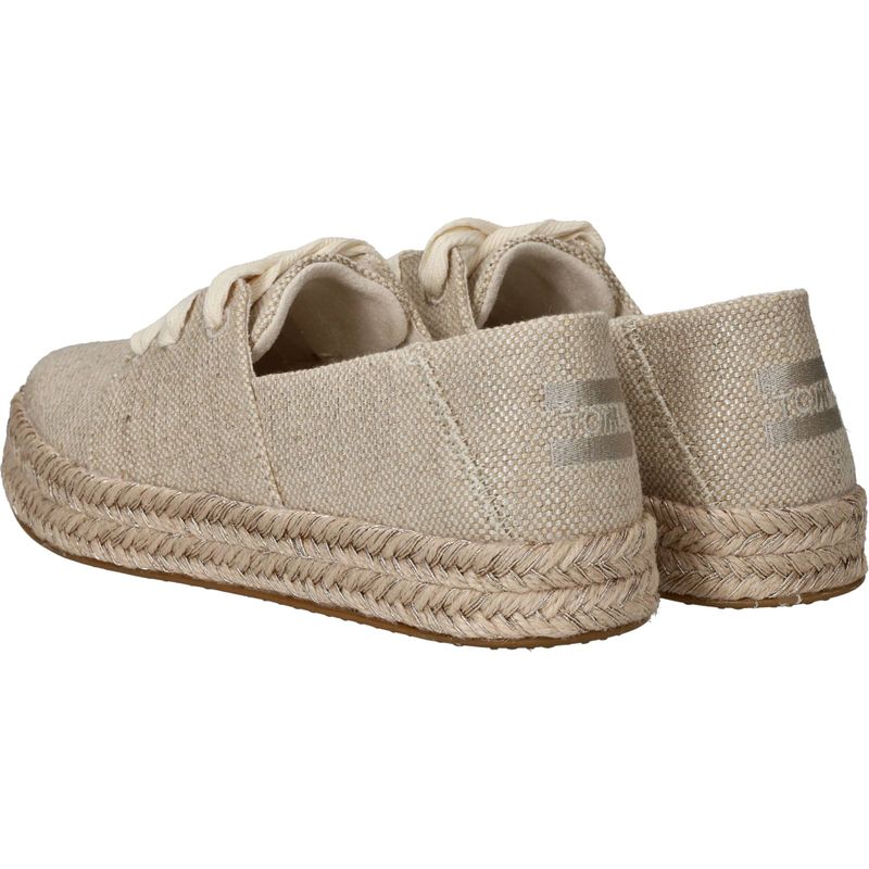 Toms Carolina Lace Up Instappers Goud Dames
