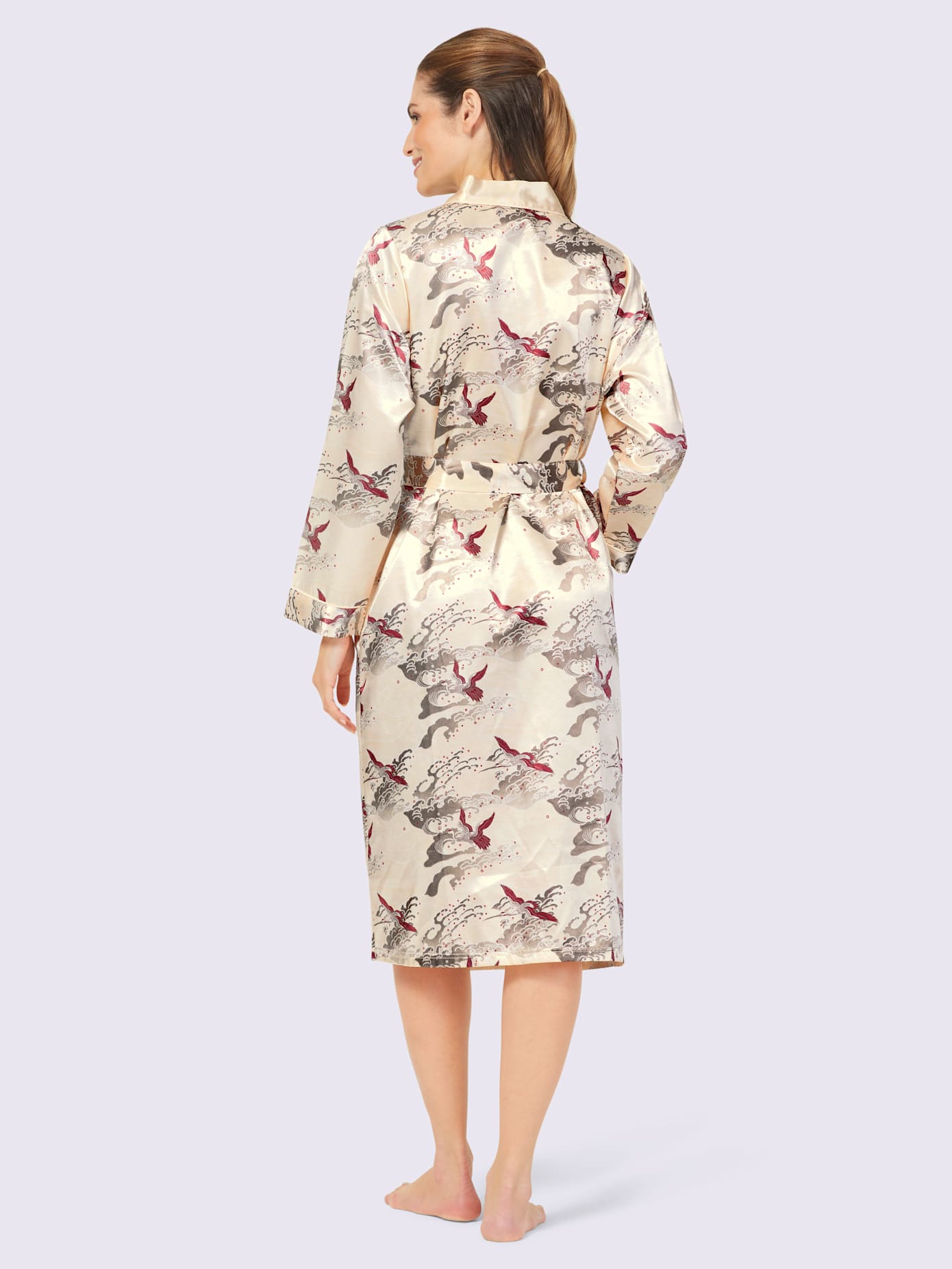 Robe de chambre satin