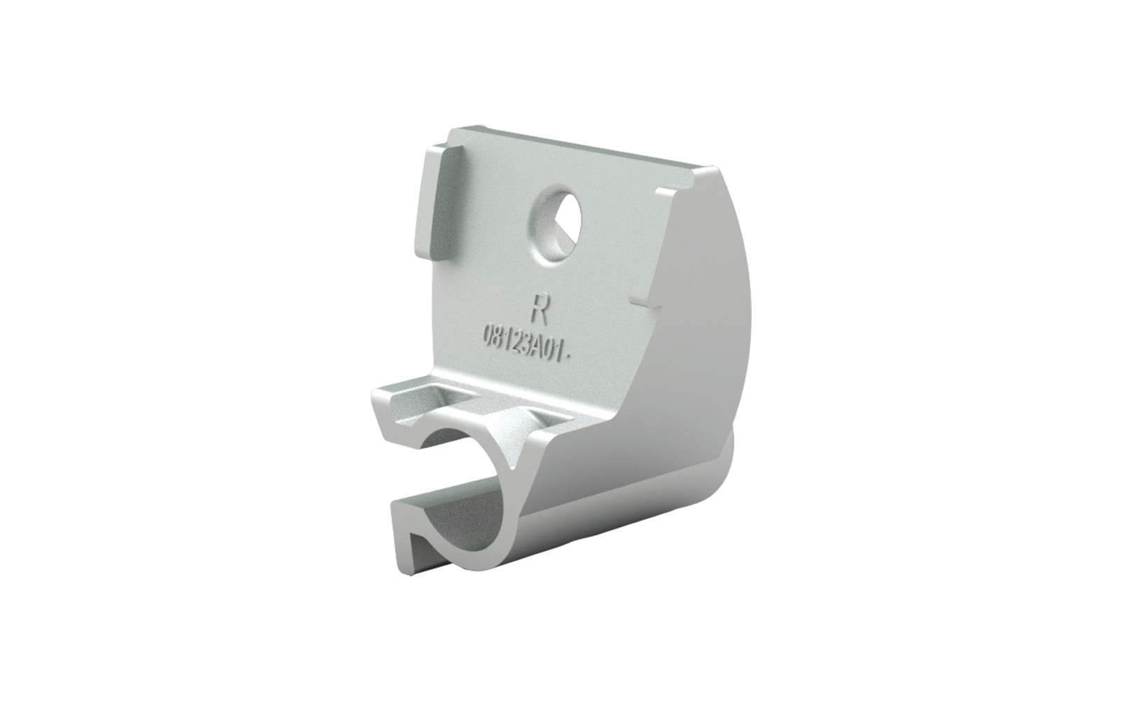 Fiamma Stützfußhalterung rechts Aluminium für Markise F80L 450-600 - Fiamma Ersatzteilnummer 98673L205