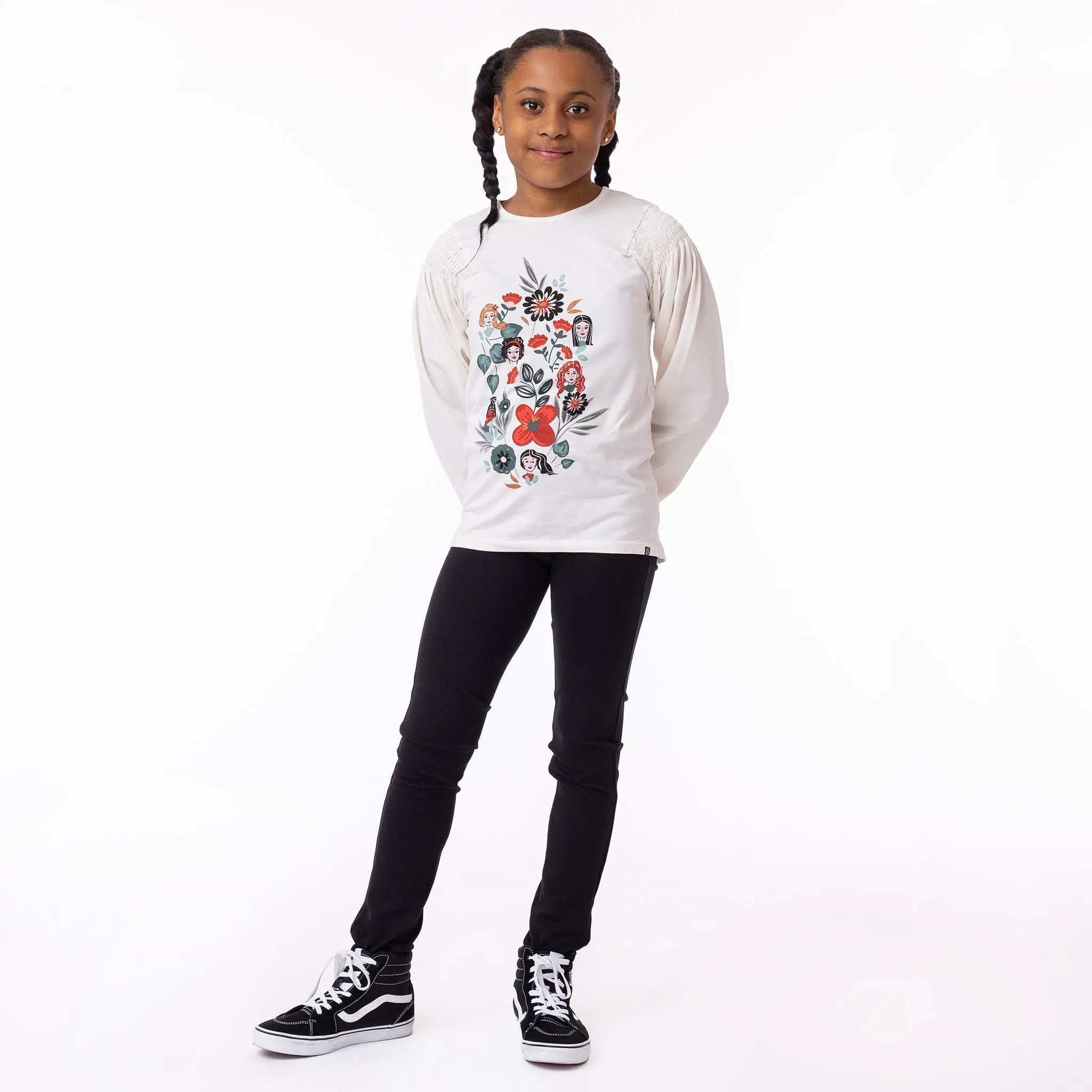 Nanö T-Shirt Fleurs 7-12ans