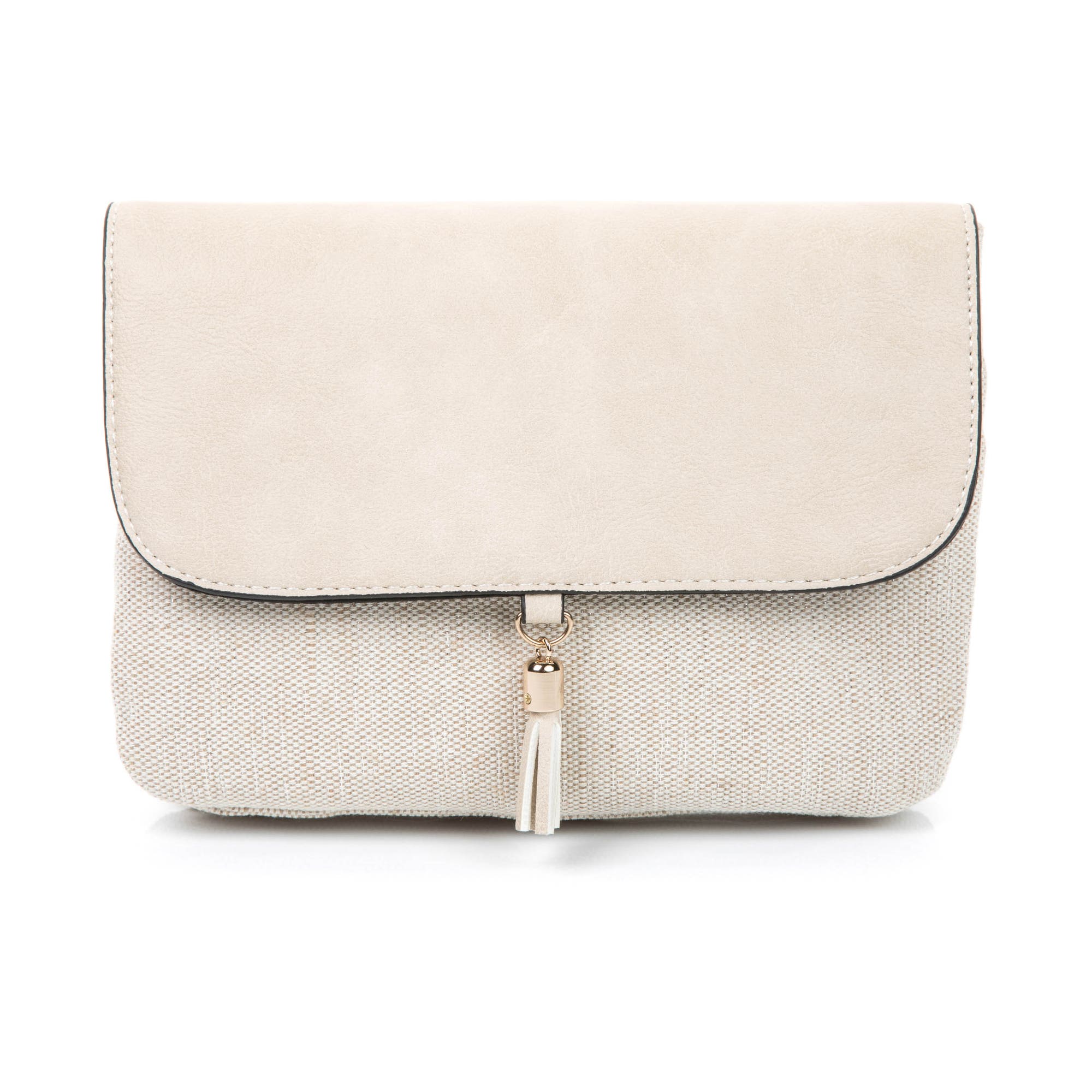 Sac bandoulière beige