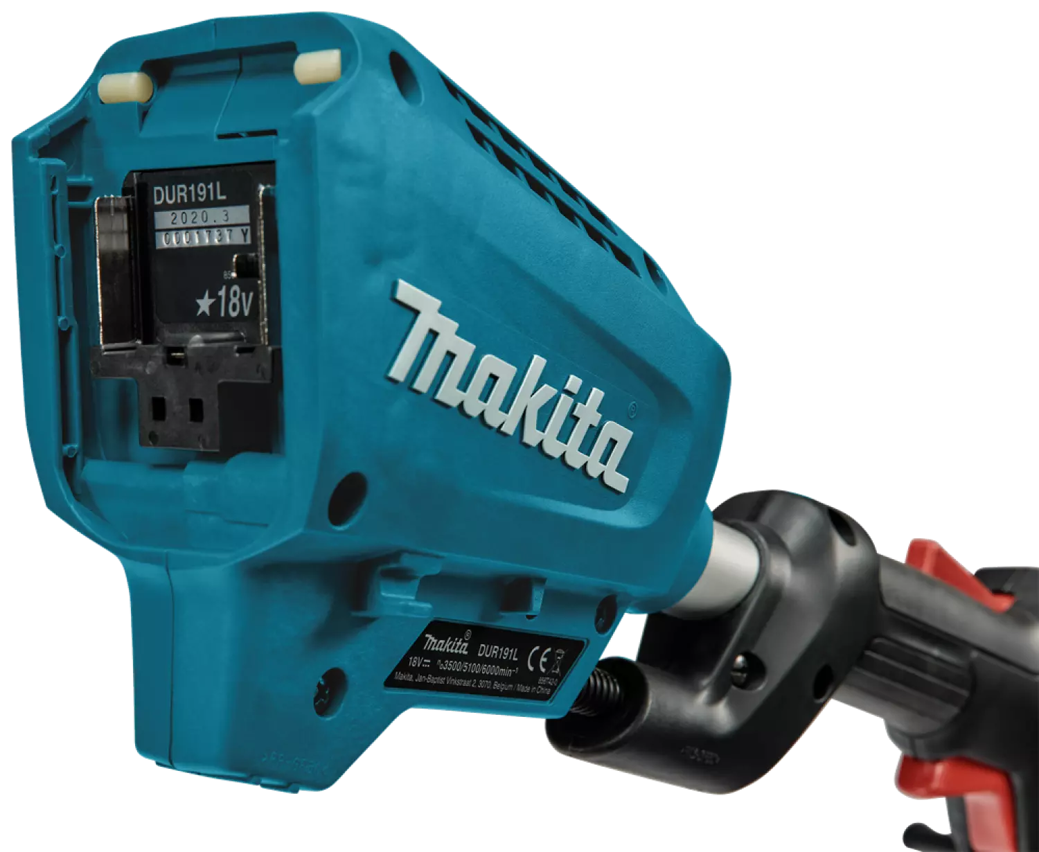 Makita DUR191LZX3 LXT 18V Li-Ion accu grastrimmer body - D-Greep - 300mm - koolborstelloos