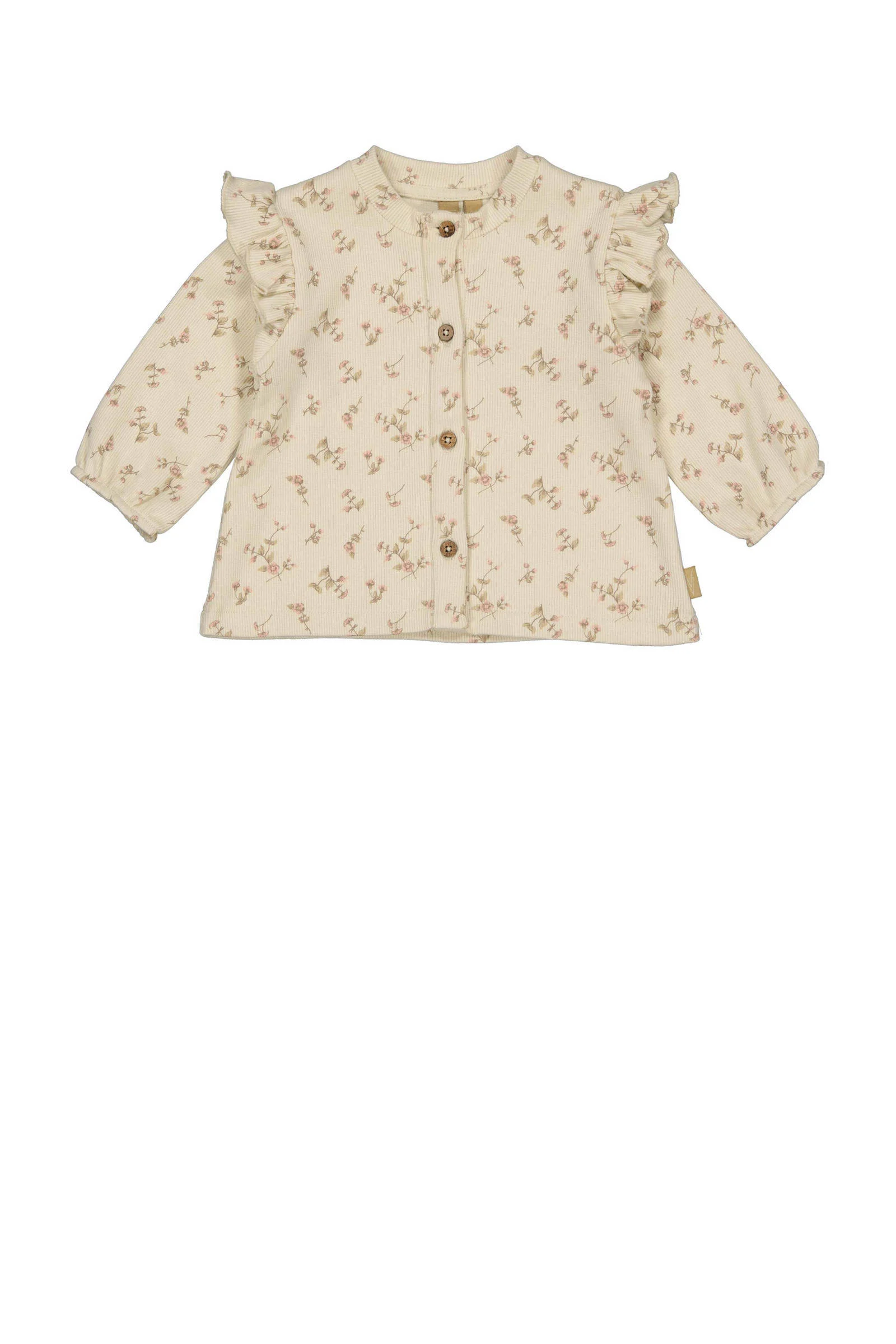 LEVV baby gebloemde blouse JAIMIE ecru/beige