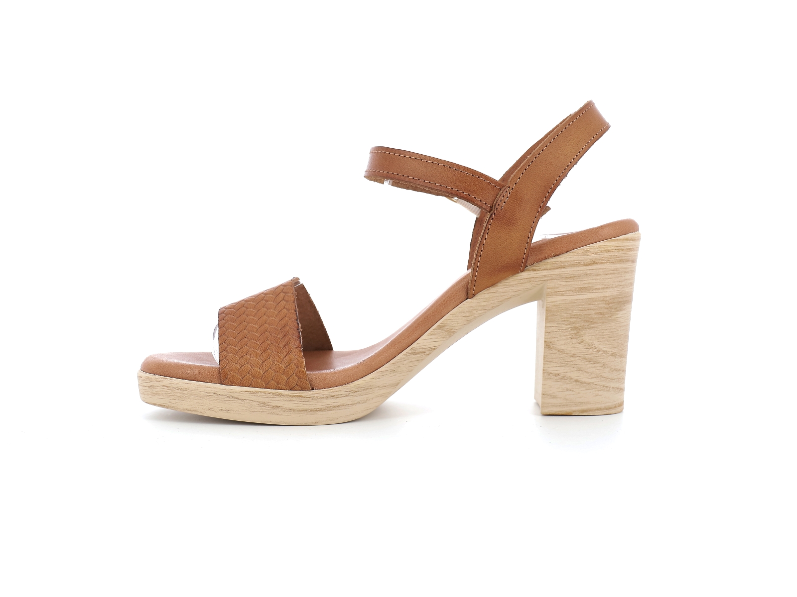 Chaussures du chateau-3990 Cuir Camel