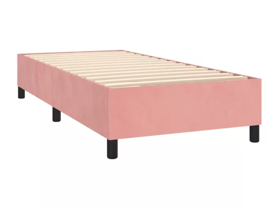 Sommier à lattes de lit Rose 100x200 cm Velours