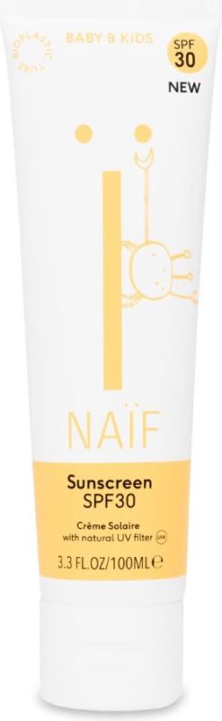 Naif Natuurlijke Zonnebrandcrème Baby & Kids SPF30 100ml