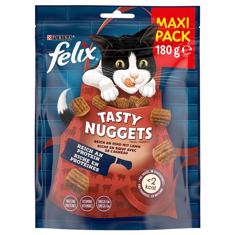 Felix Tasty Nuggets bœuf, agneau