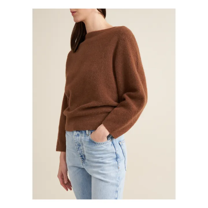 Bellerose Pull Deris Laine - Collection Femme | Marron