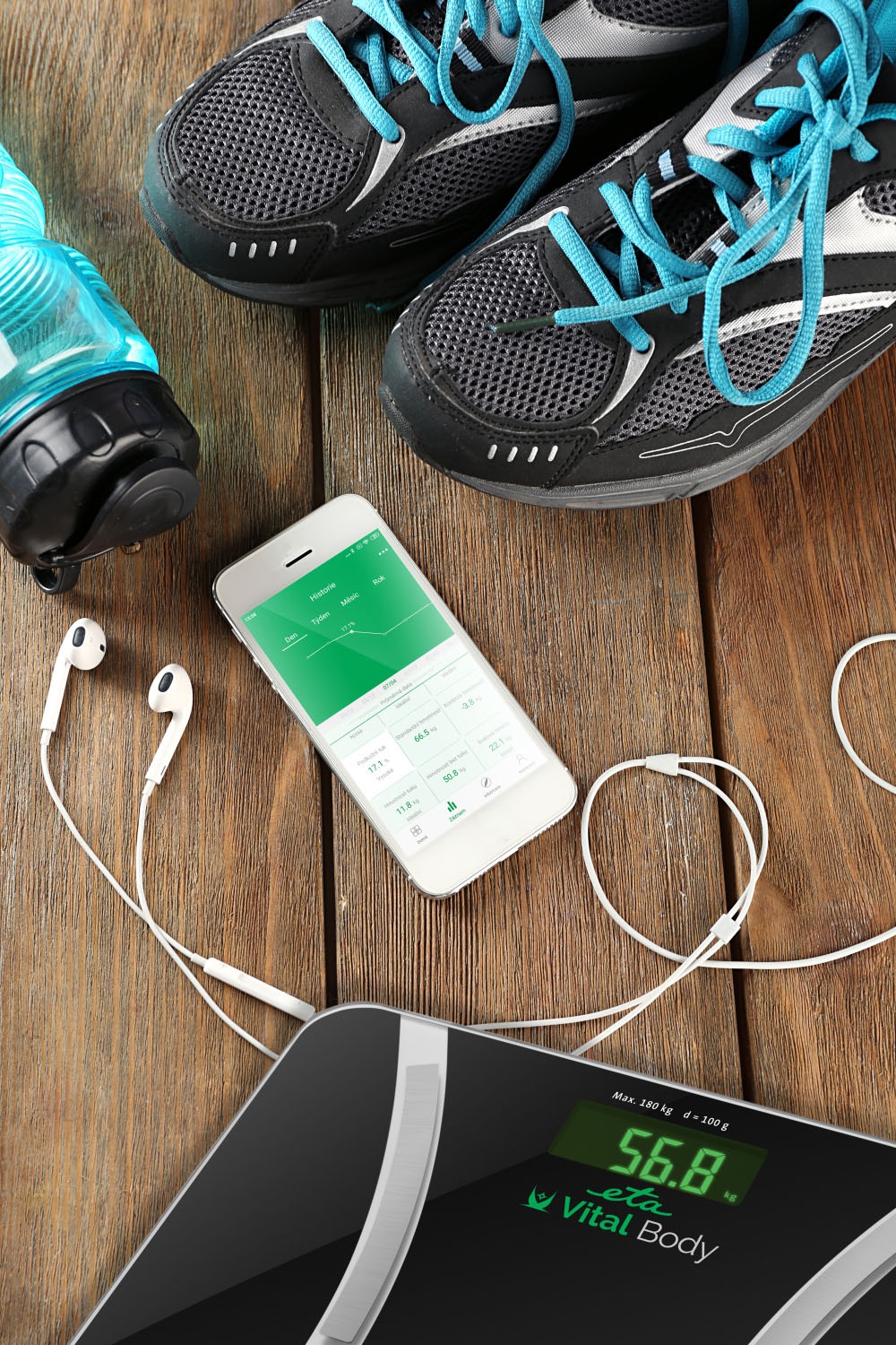 eta Körper-Analyse-Waage »Vital Body« mit VITAL BODY PLUS App nutzbar