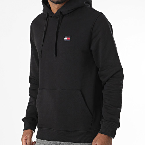 Sweat Capuche Badge 7988 Noir