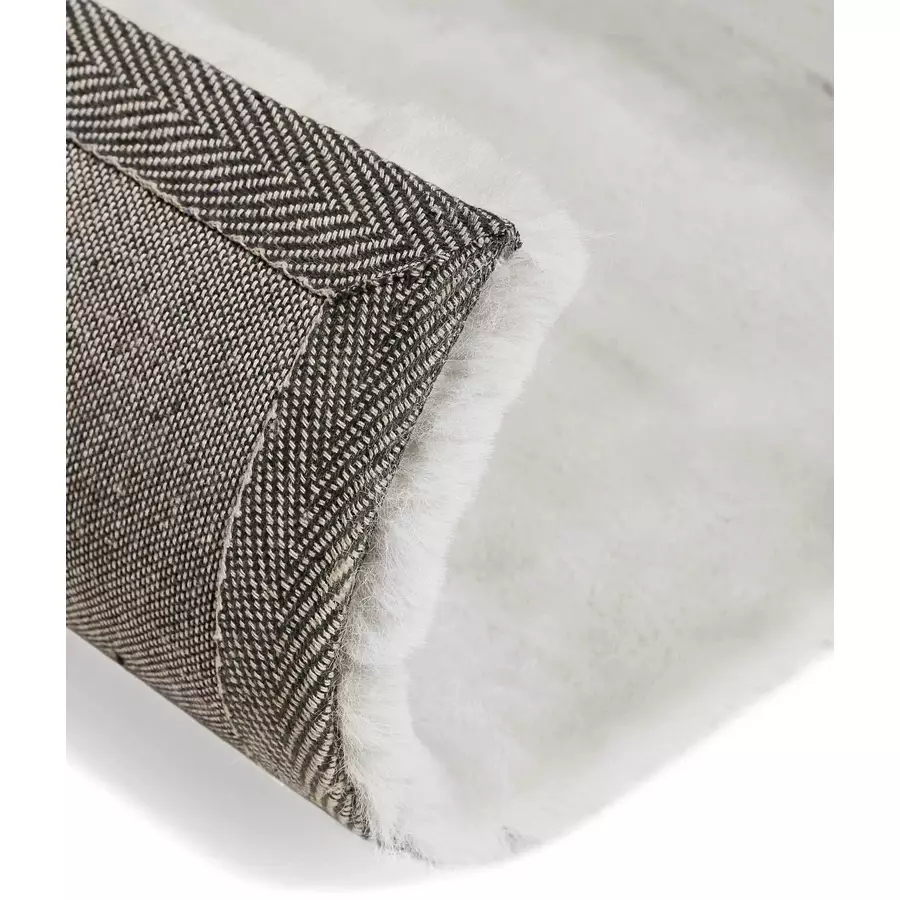 Wecon home basics Hochflorteppich Anna hellgrau