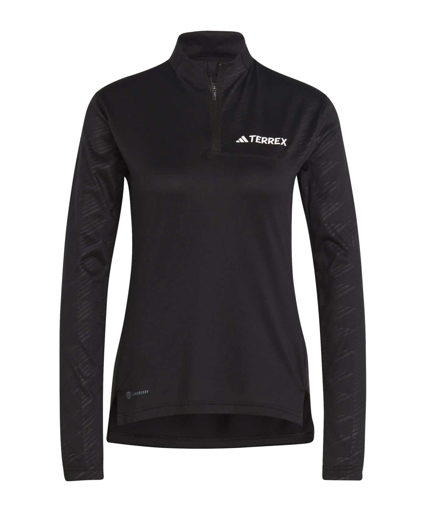 adidas Terrex Multi Half-Zip Long Sleeve Tee Black