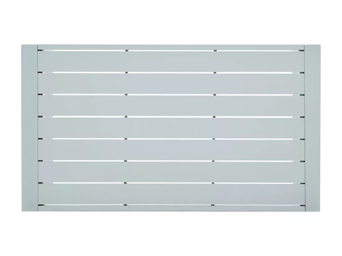 Table basse de jardin en aluminium - Blanc - MOLOKAI de MYLIA