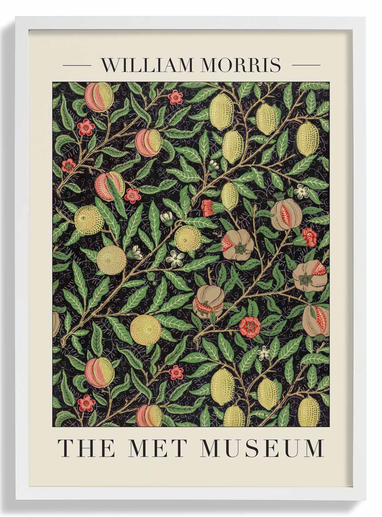 William Morris Fruit Pattern Art Ausstellung