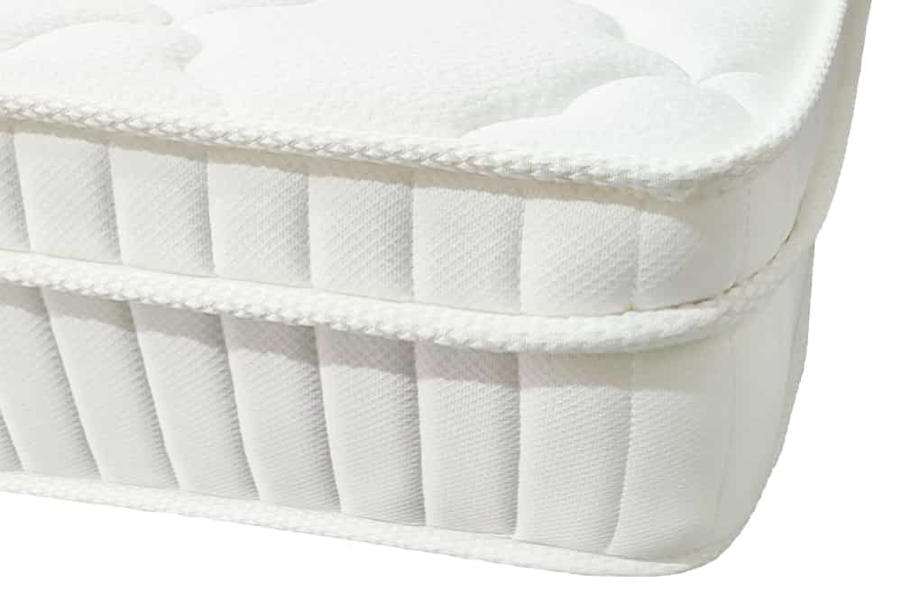 Design Matratze CLOUD FLEX 180x200cm weiß Tonnentaschenfederkern H4
