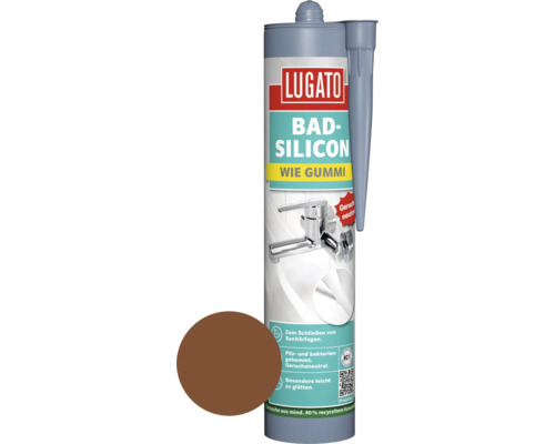 Lugato Badkamer Siliconen, Rubberachtig, Reebruin, 310 ml