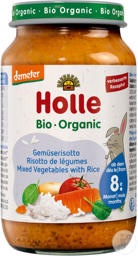 Holle Mélange De Légumes Avec Riz Bio 220g