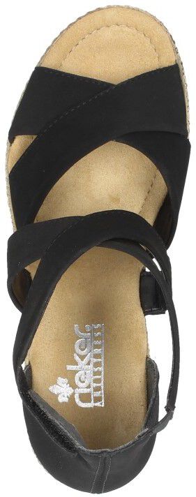 Rieker Dames sandalen zwart
