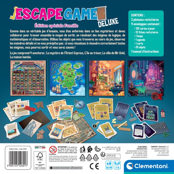 Escape Game Deluxe - Edition spéciale famille
