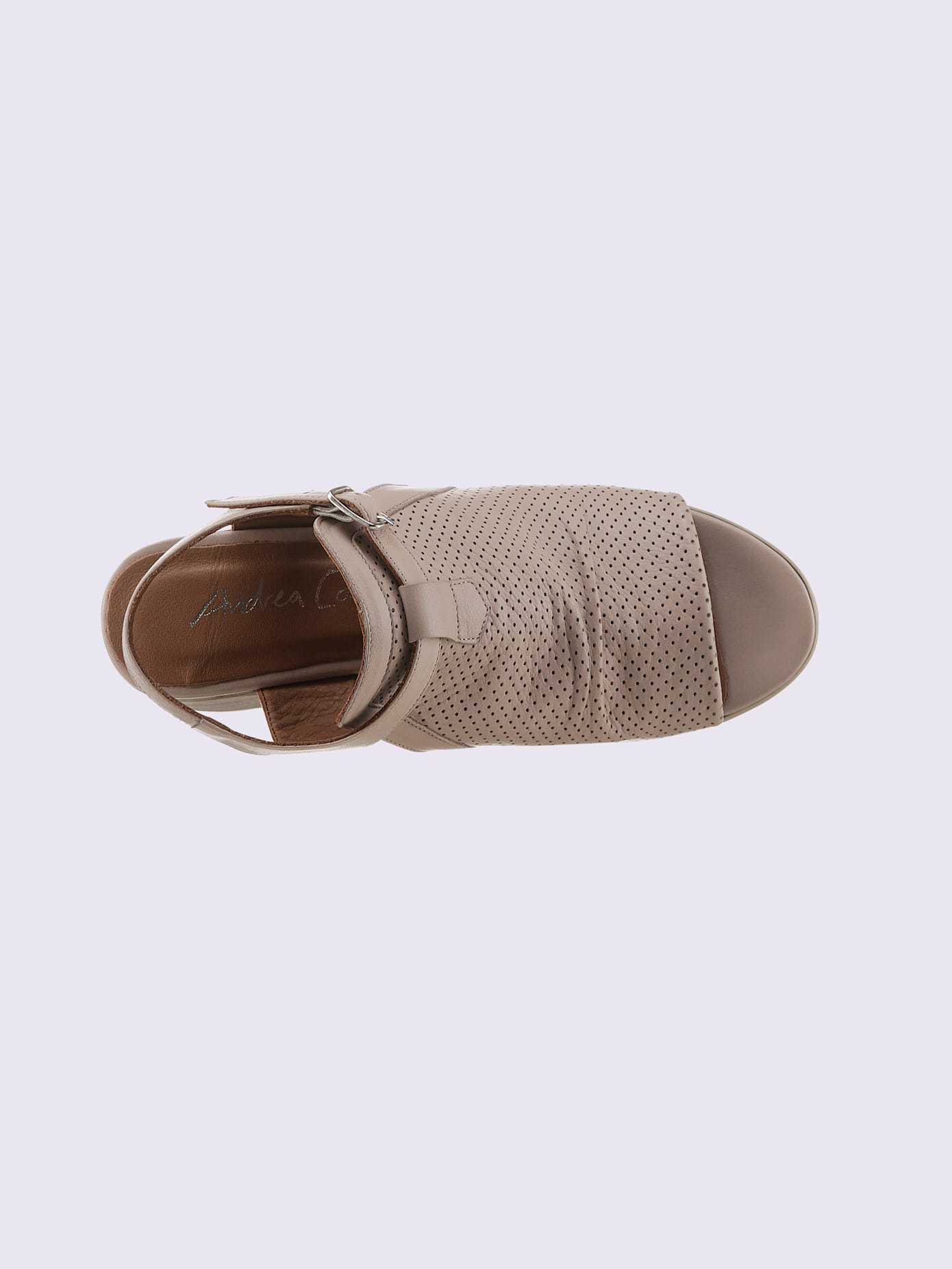 Sandales cuir nappa de vache