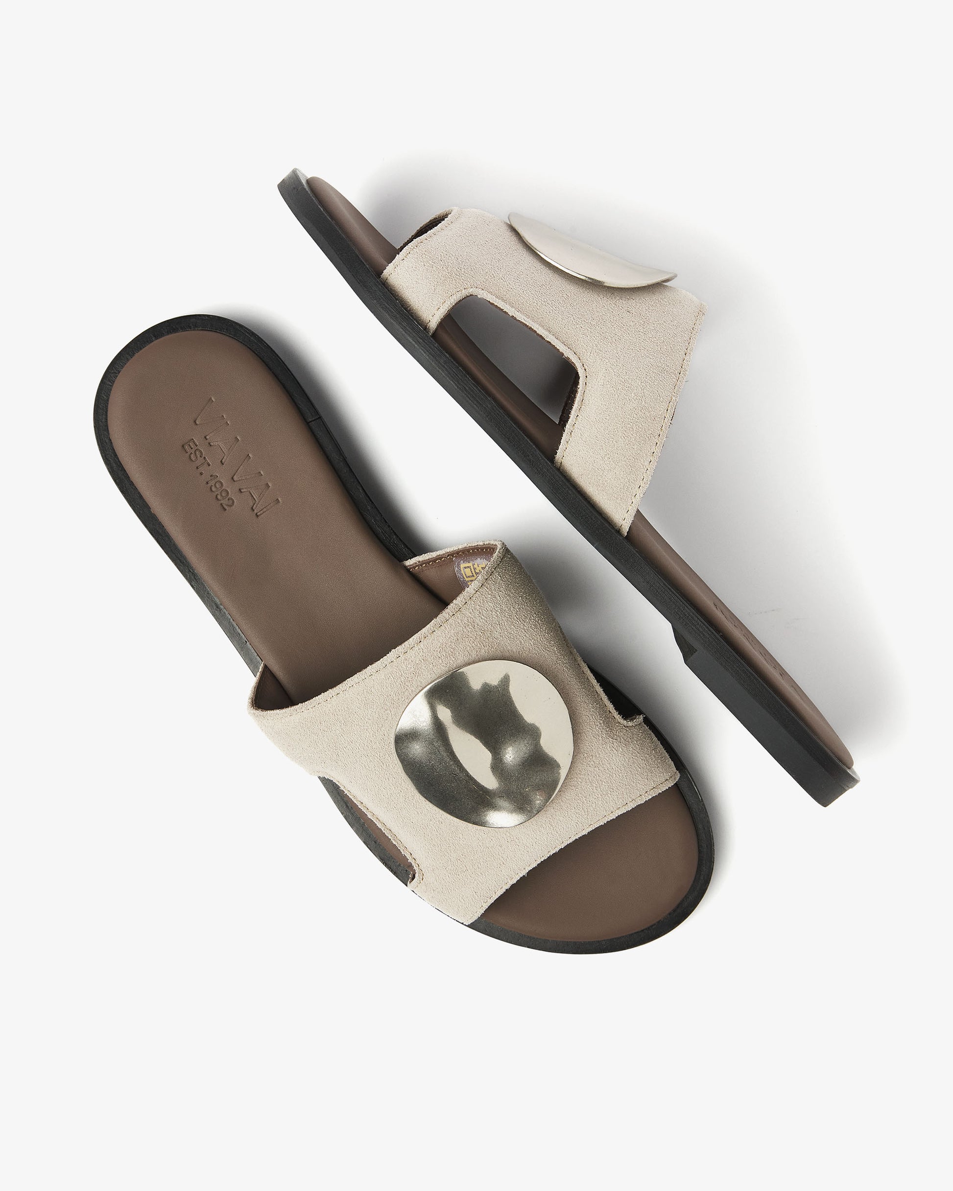 VIA VAI grijze slippers Vita Avi