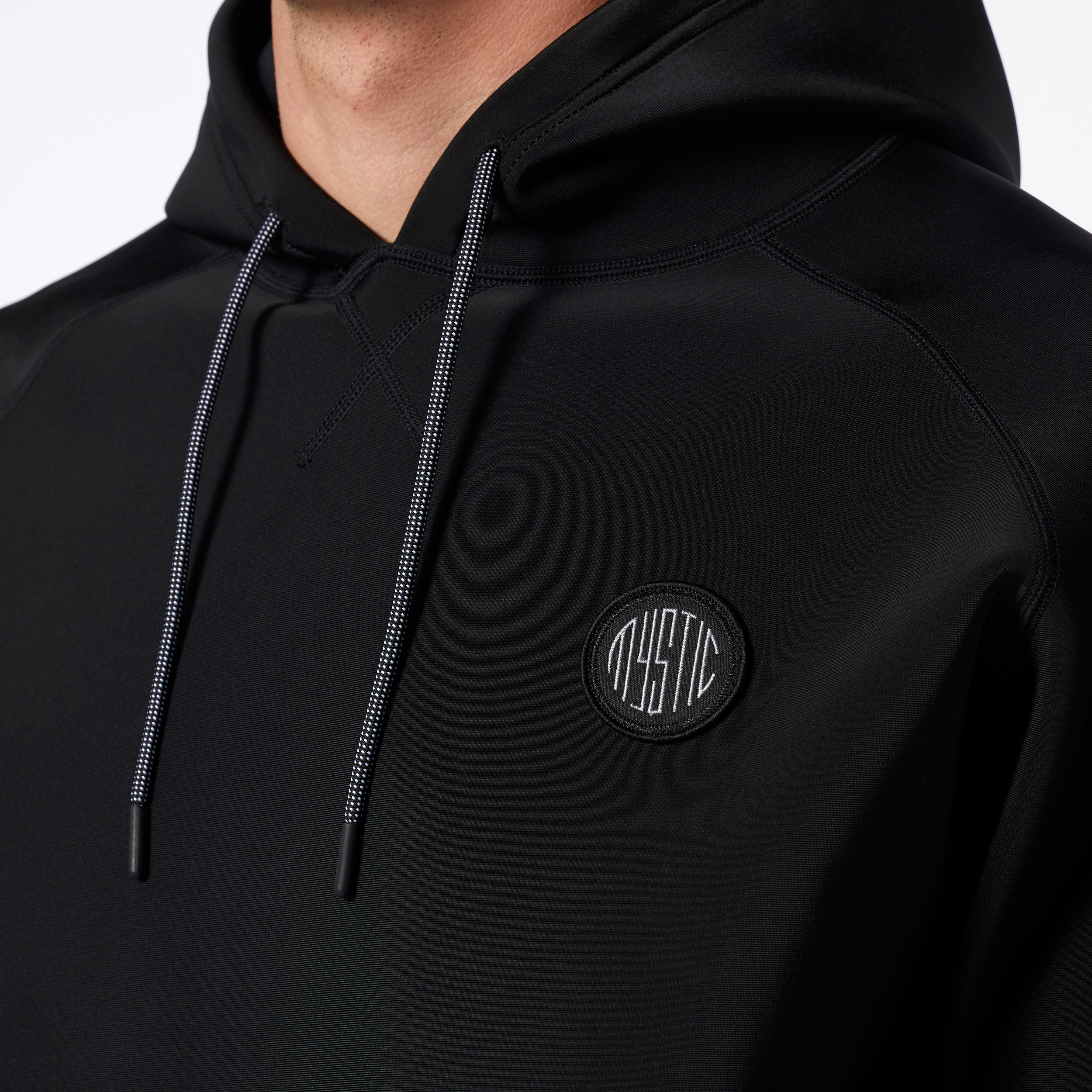 Mystic Grit Neoprene Hoodie 2mm Black