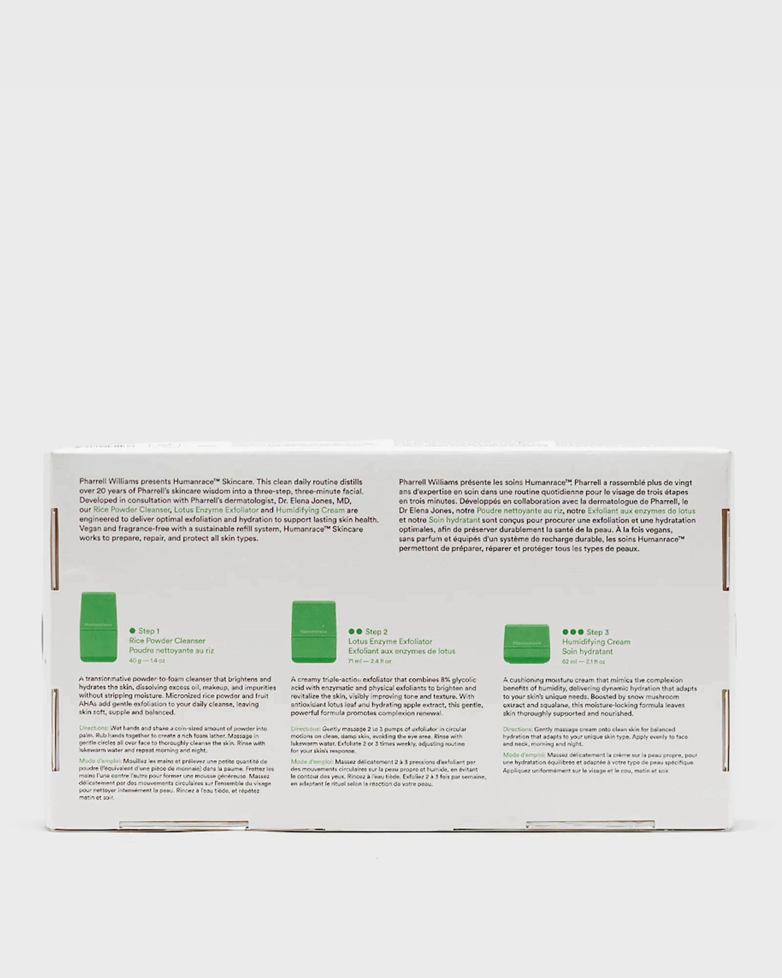 Humanrace ROUTINE PACK: THREE MINUTE FACIAL