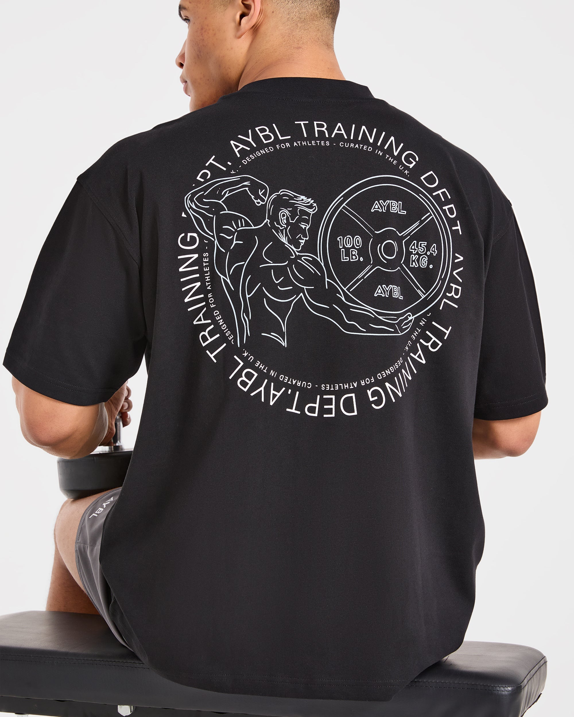 Training Dept. Illustration Oversized T Shirt
