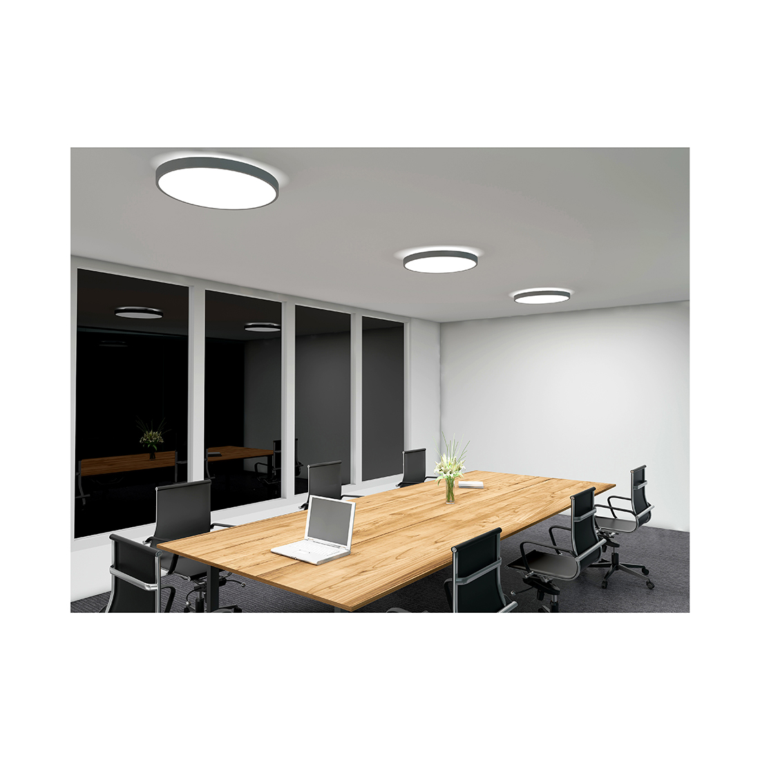 CONTINI LED Deckenleuchte Romi Ø 45cm