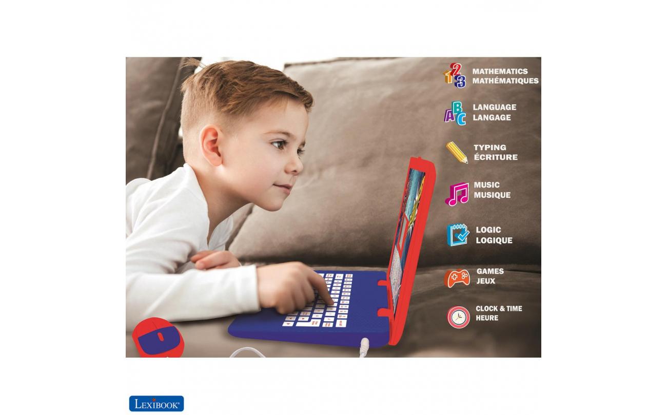 Spider-Man laptop met 62 activiteiten (NL/FR)