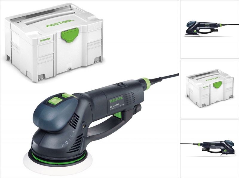 Festool RO 150 FEQ-Plus ROTEX Excenterschuurmachine - 3-in-1 Toepassing