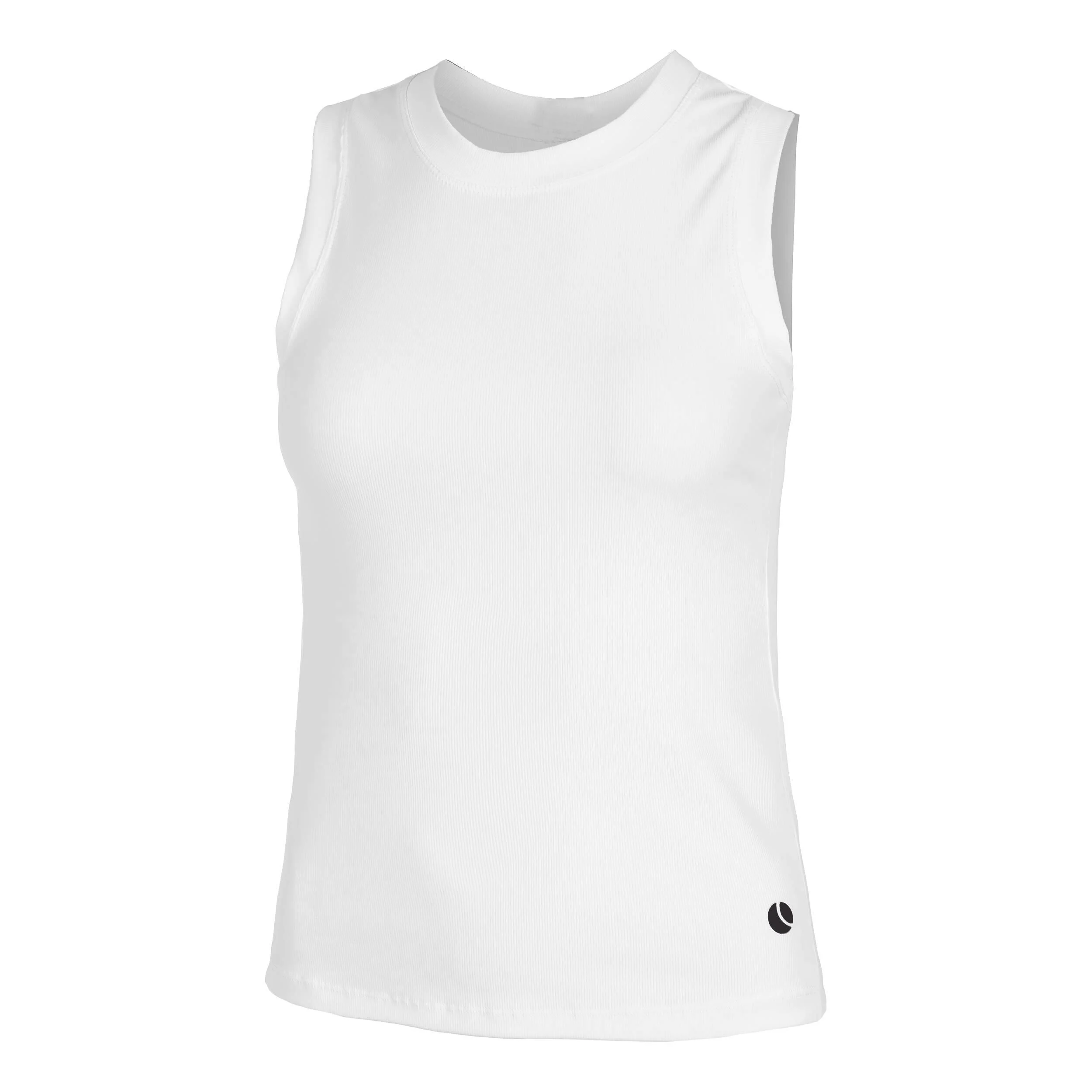 Björn Borg Ace Pocket Ribbed Débardeur Tank Top Femmes - Blanc