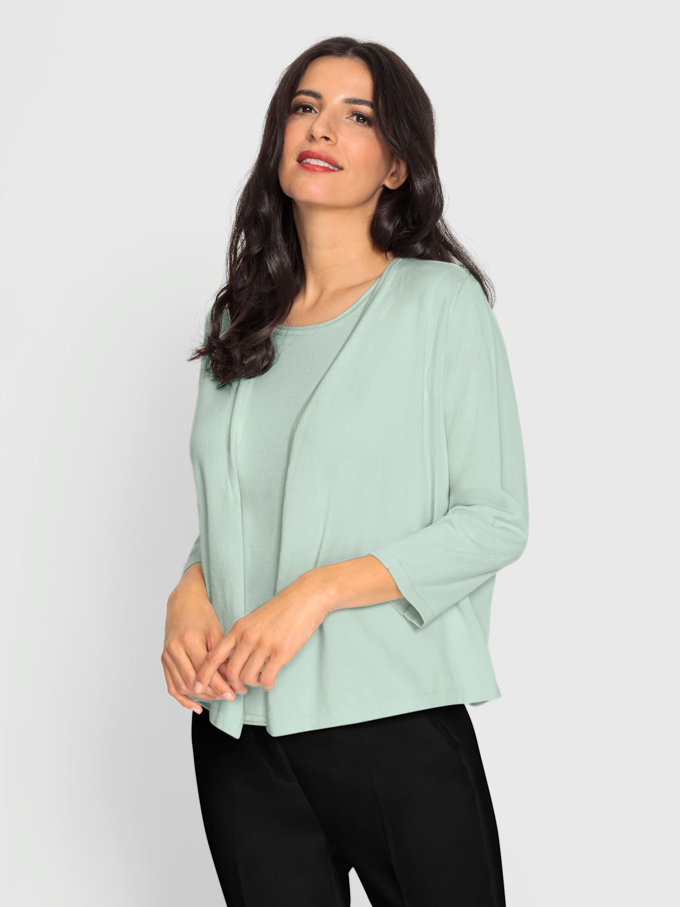 Veste en tricot 30% soie