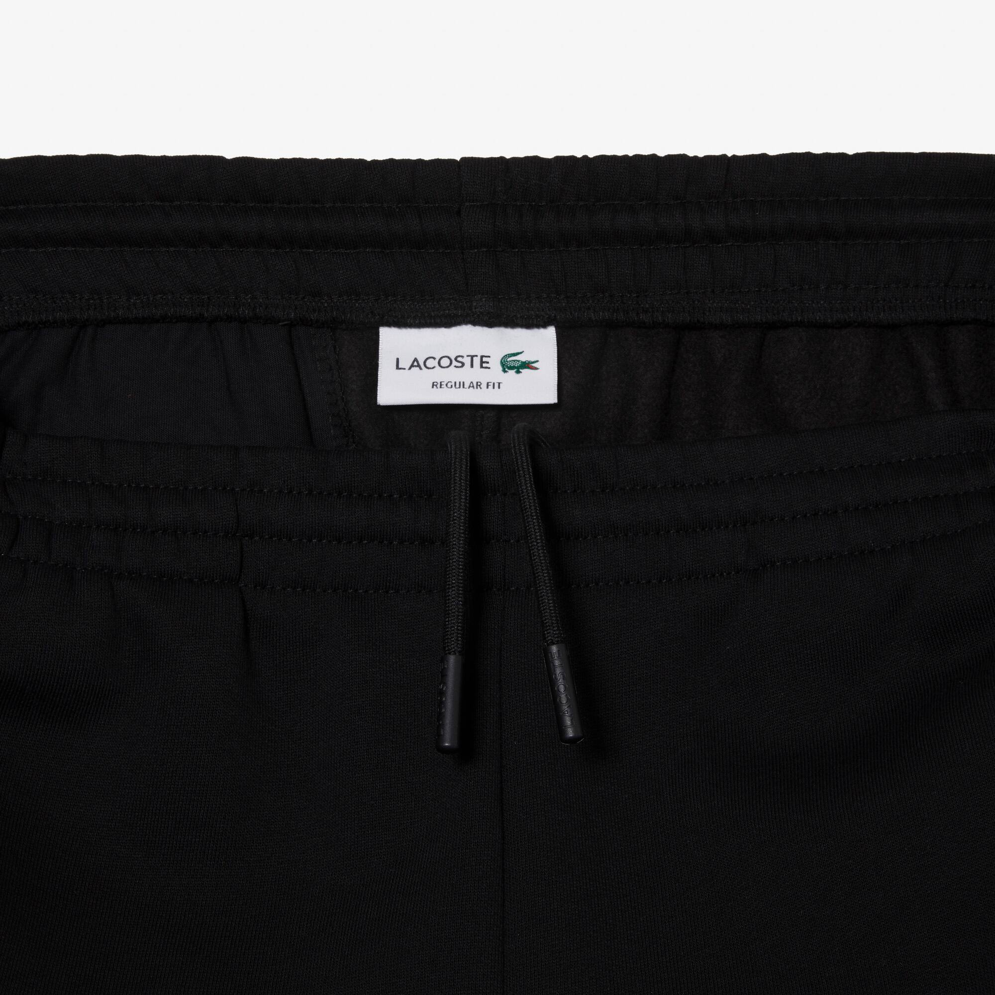 Jogging-Shorts aus Fleece Bermudas - Schwarz - Lacoste - Herren