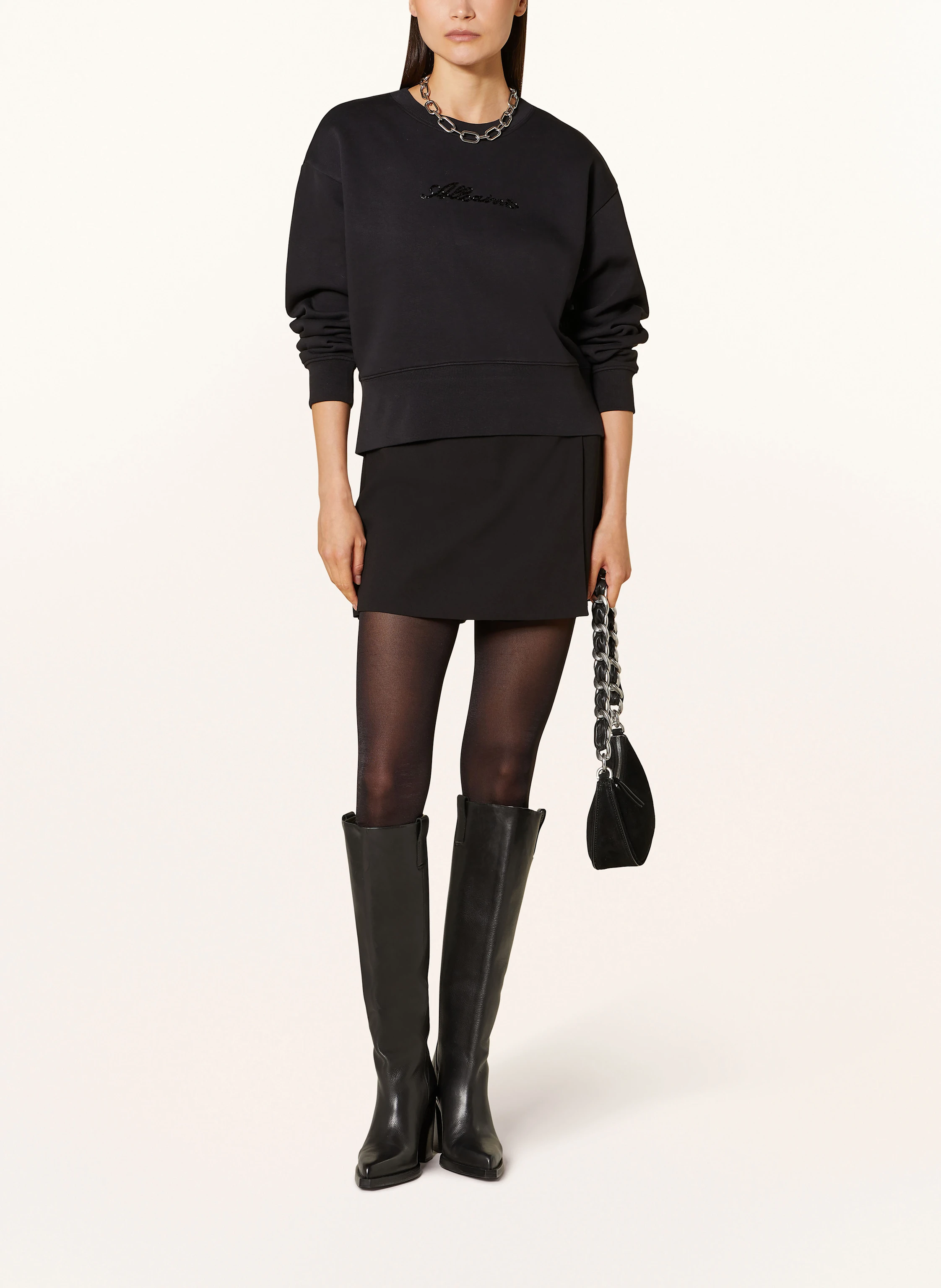 ALLSAINTS Sweatshirt FERN mit Pailletten