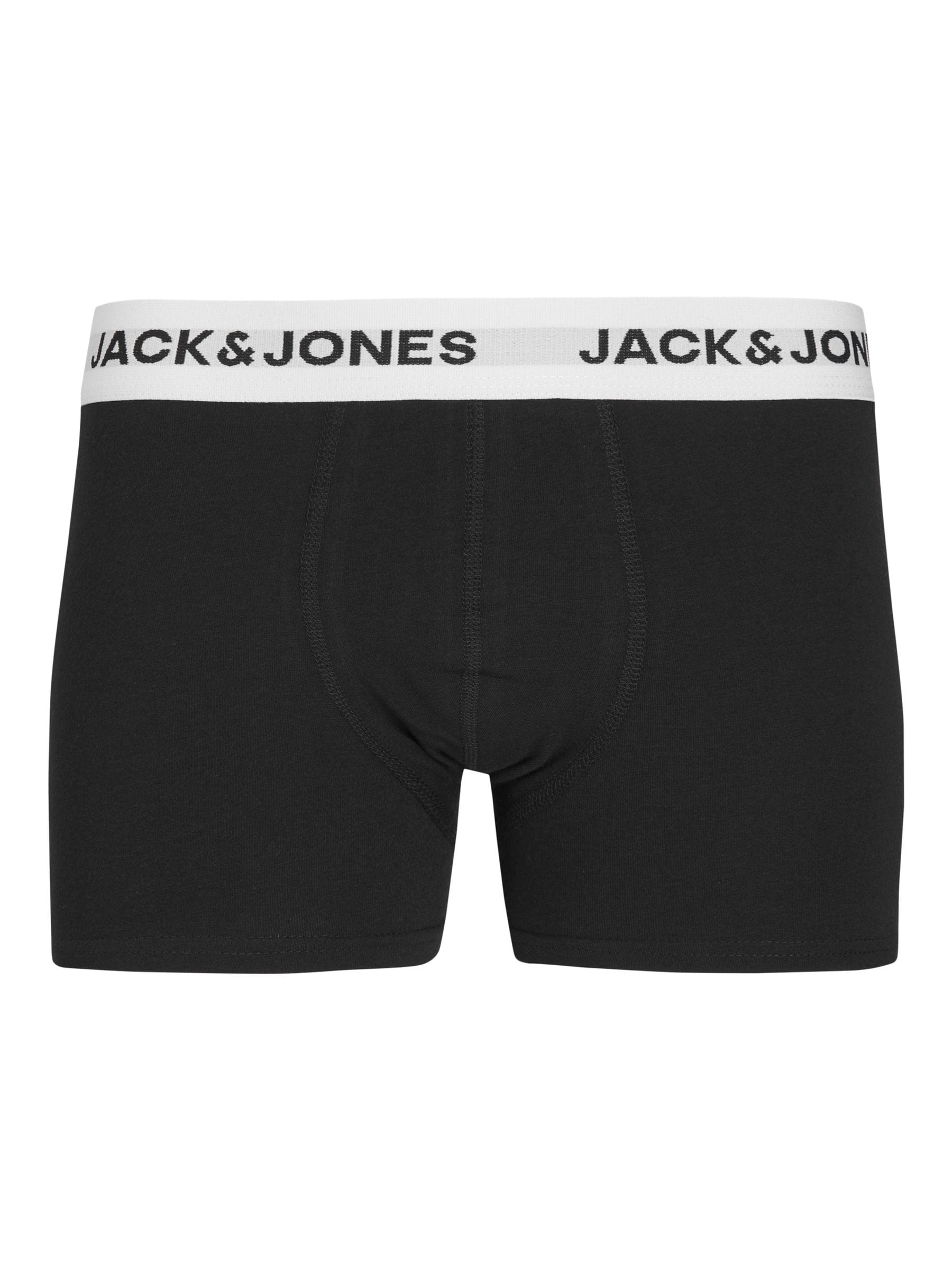 JACK & JONES JUNIOR Logo Black Boxers 5 Pack