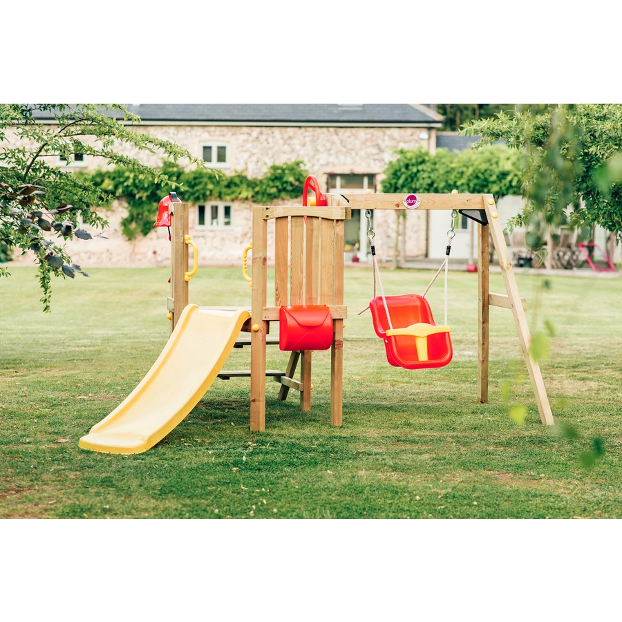 plum® Kleinkinderturm mit Babyschaukel